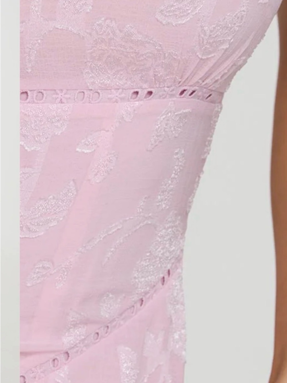 Princess Polly South Of France Maxi Dress Pink Size 10 Retail $99 - Picture 6 of 13